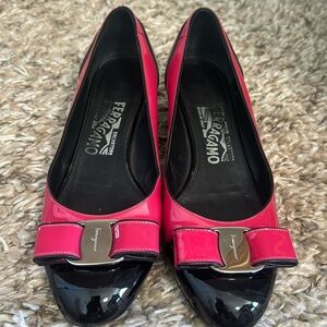 - Authentic Ferragamo real leather shoes